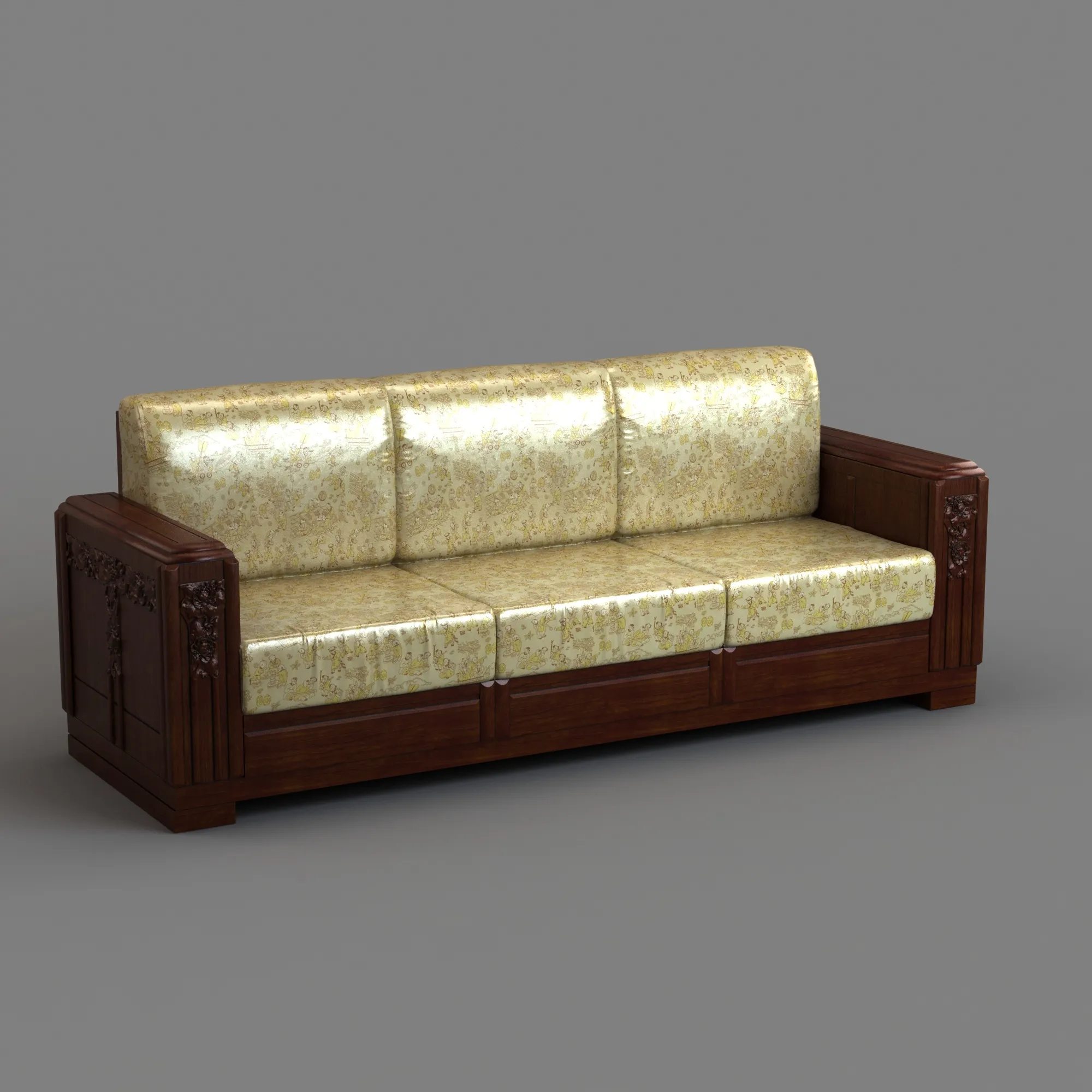 Sofe 3D Model .c4d .max .obj .3ds .fbx .stl .blend 