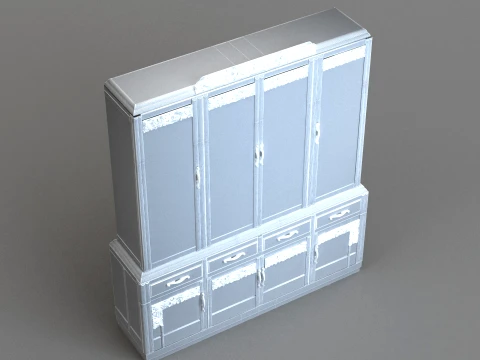 Bookcase 3D Model