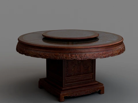 Round table 3D Model