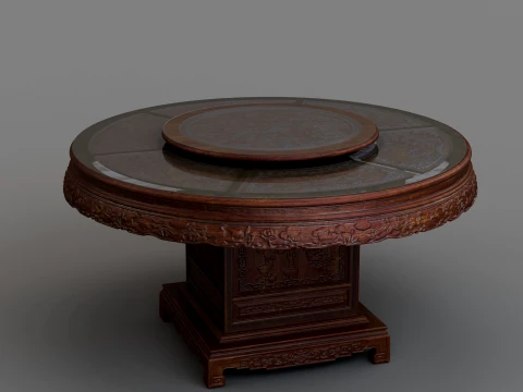 Round table 3D Model