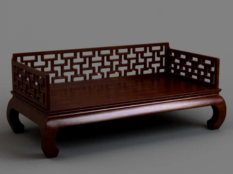 Step bed Modèle 3D