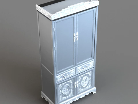 Bookcase 3D Model