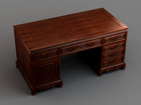 Writing desk 3D Model