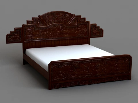Bed Modèle 3D