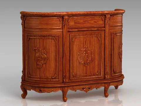 Bar counter Modèle 3D