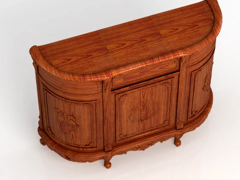 Bar counter 3D Model