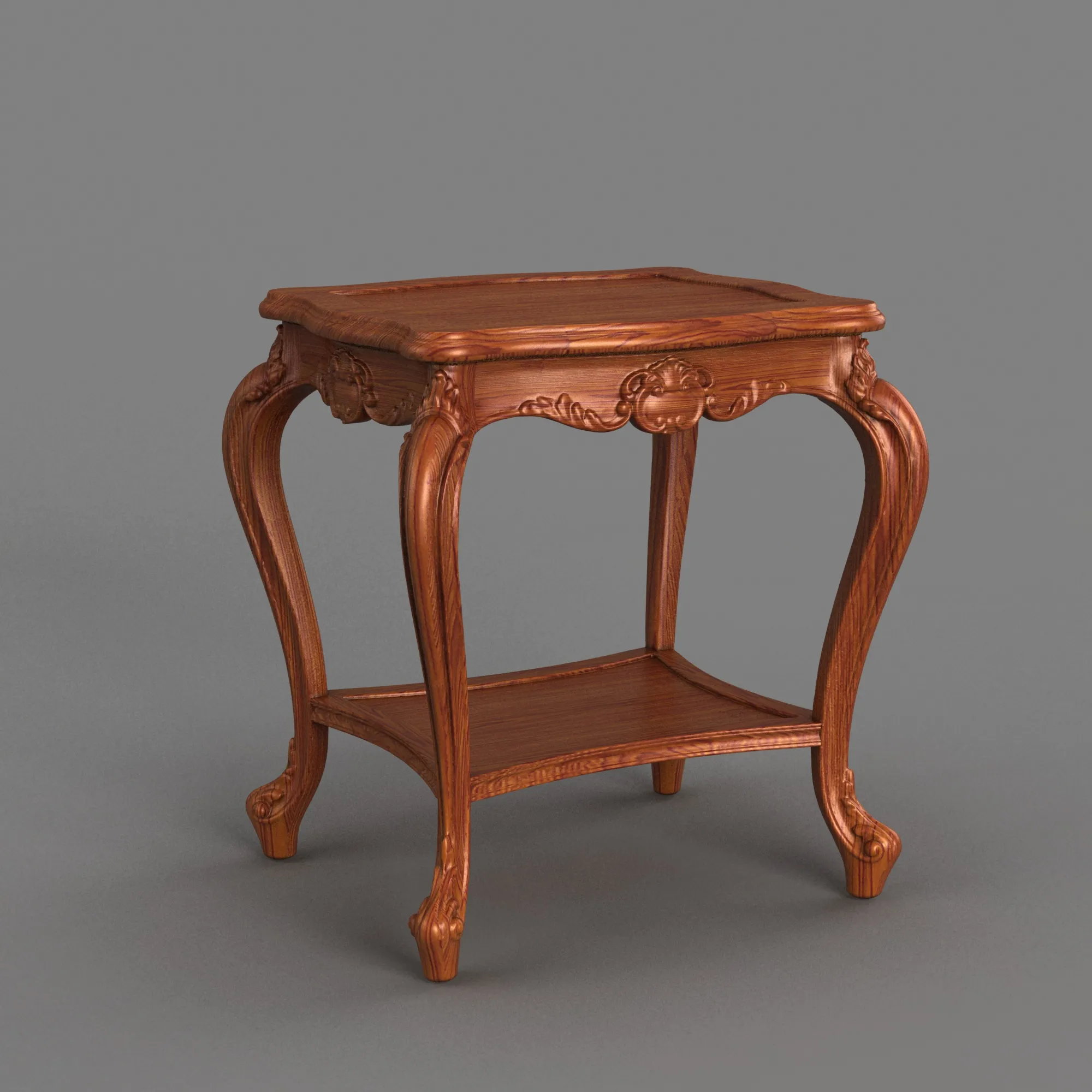 Corner table 3D Model .c4d .max .obj .3ds .fbx .stl .blend 