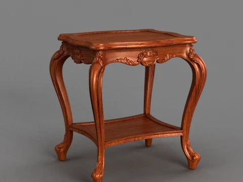 Corner table 3D Modell