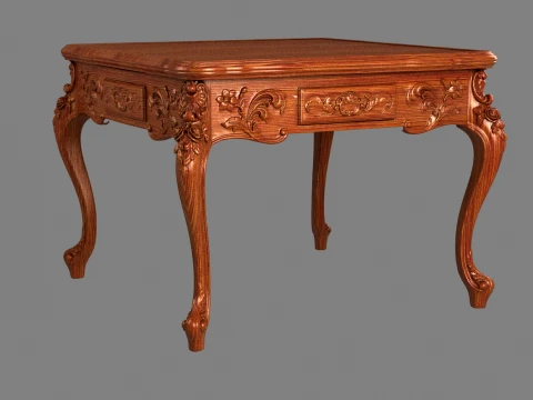 Mahjong table 3D Modell