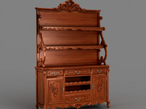 Sideboard 3D Modell