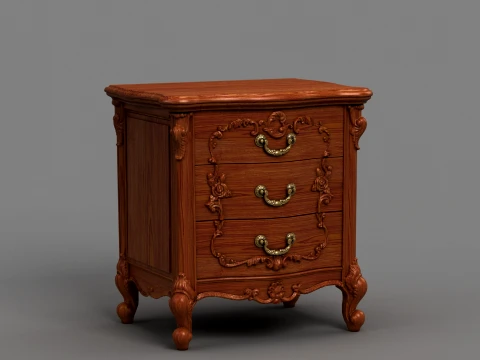 Nightstand 3D Modell