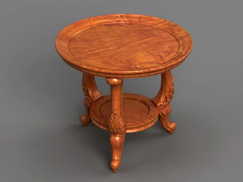 Round table 3D Model