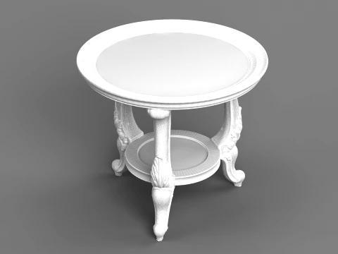 Round table 3D Model