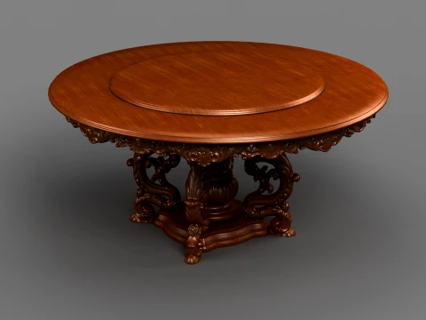Round table 3D Model