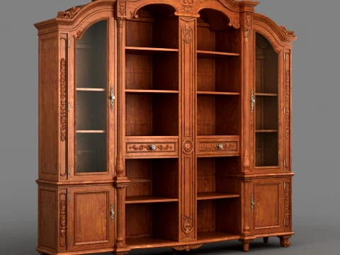 Bookcase 3D Modell