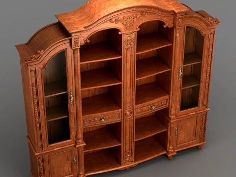 Bookcase 3D Model