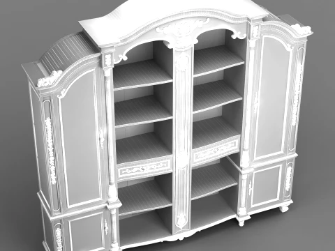 Bookcase 3D Model