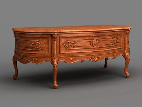Writing desk 3D Modell