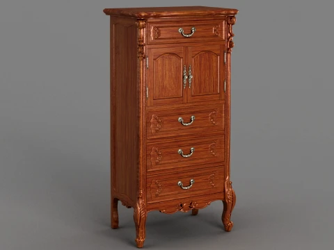 Chest of drawers 3D Modell