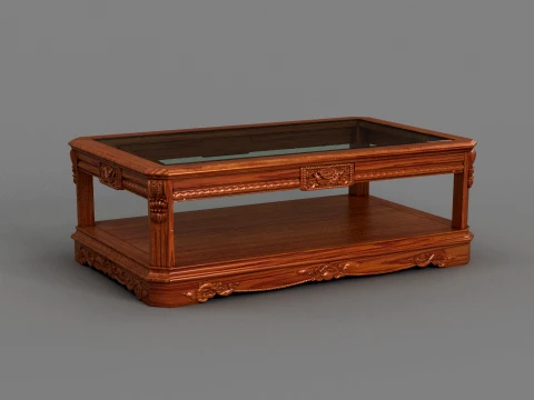 Long table 3D Modell