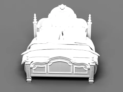 Bed 3D Model