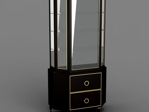 Wine cabinet 3D Modell