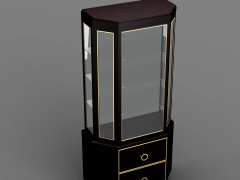 Wine cabinet 3D Model