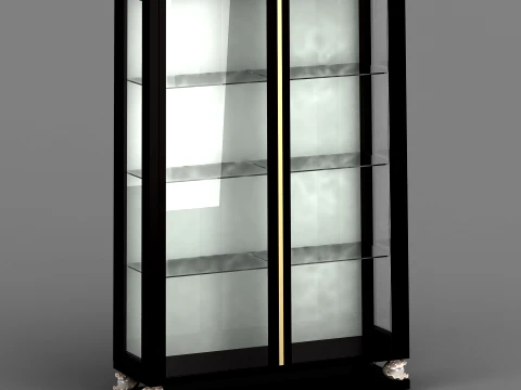 Wine cabinet 3D Modell