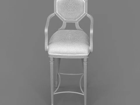 Bar Stool 3D Model