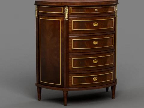 Chest of drawers 3D Modell