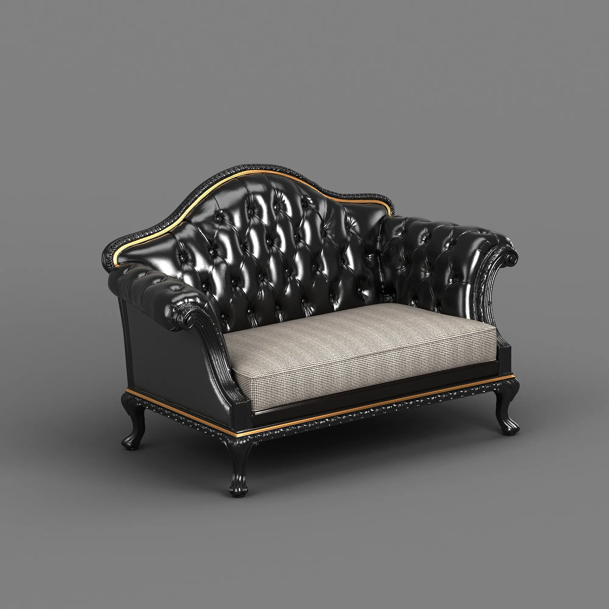 Sofe 3D Model .c4d .max .obj .3ds .fbx .stl .blend 
