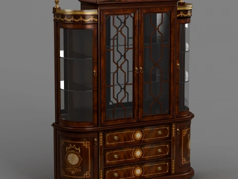 Wine cabinet Modèle 3D
