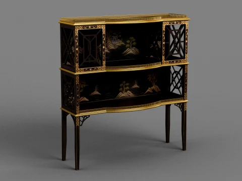 Display cabinet 3D Model