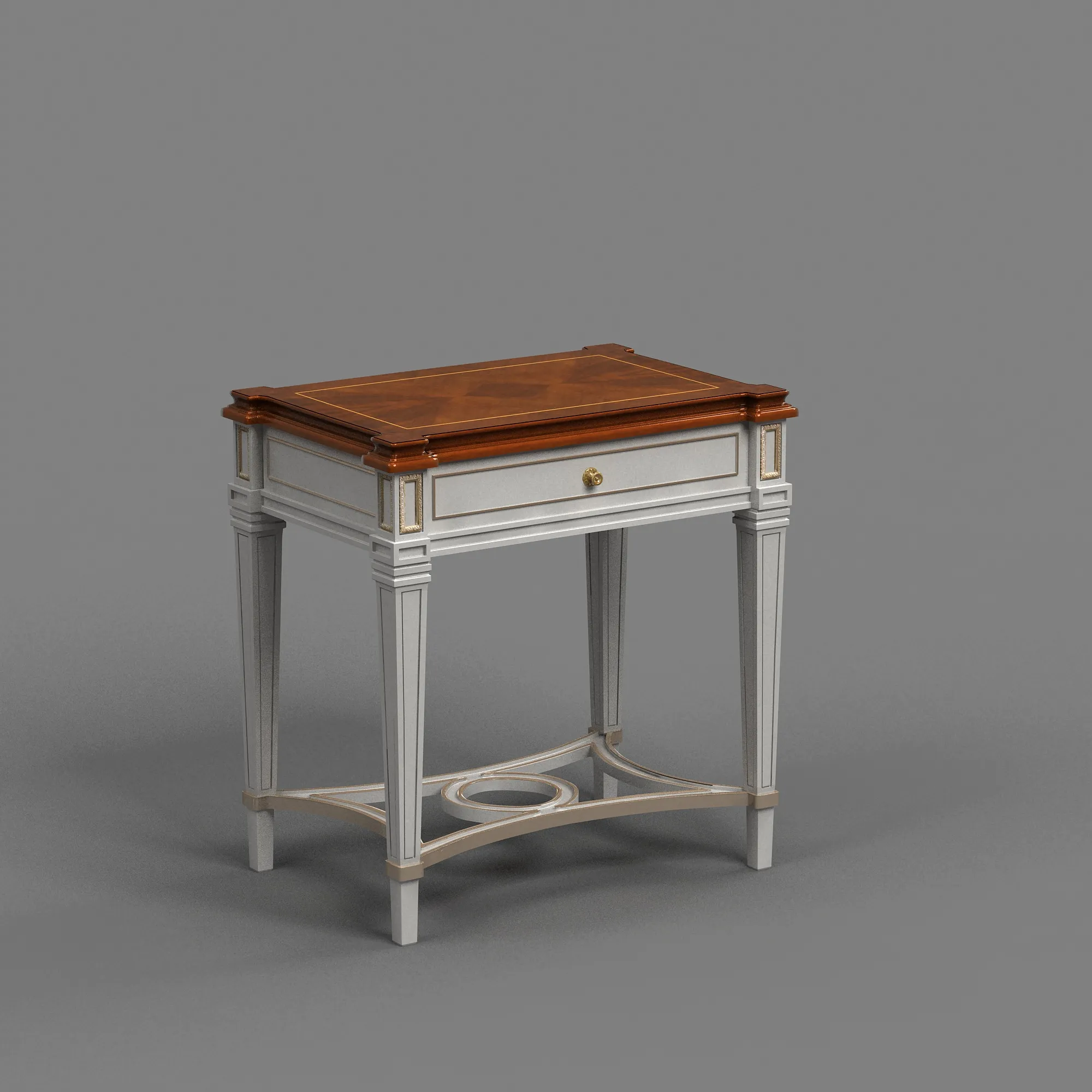 Nightstand 3D Model .c4d .max .obj .3ds .fbx .stl .blend 