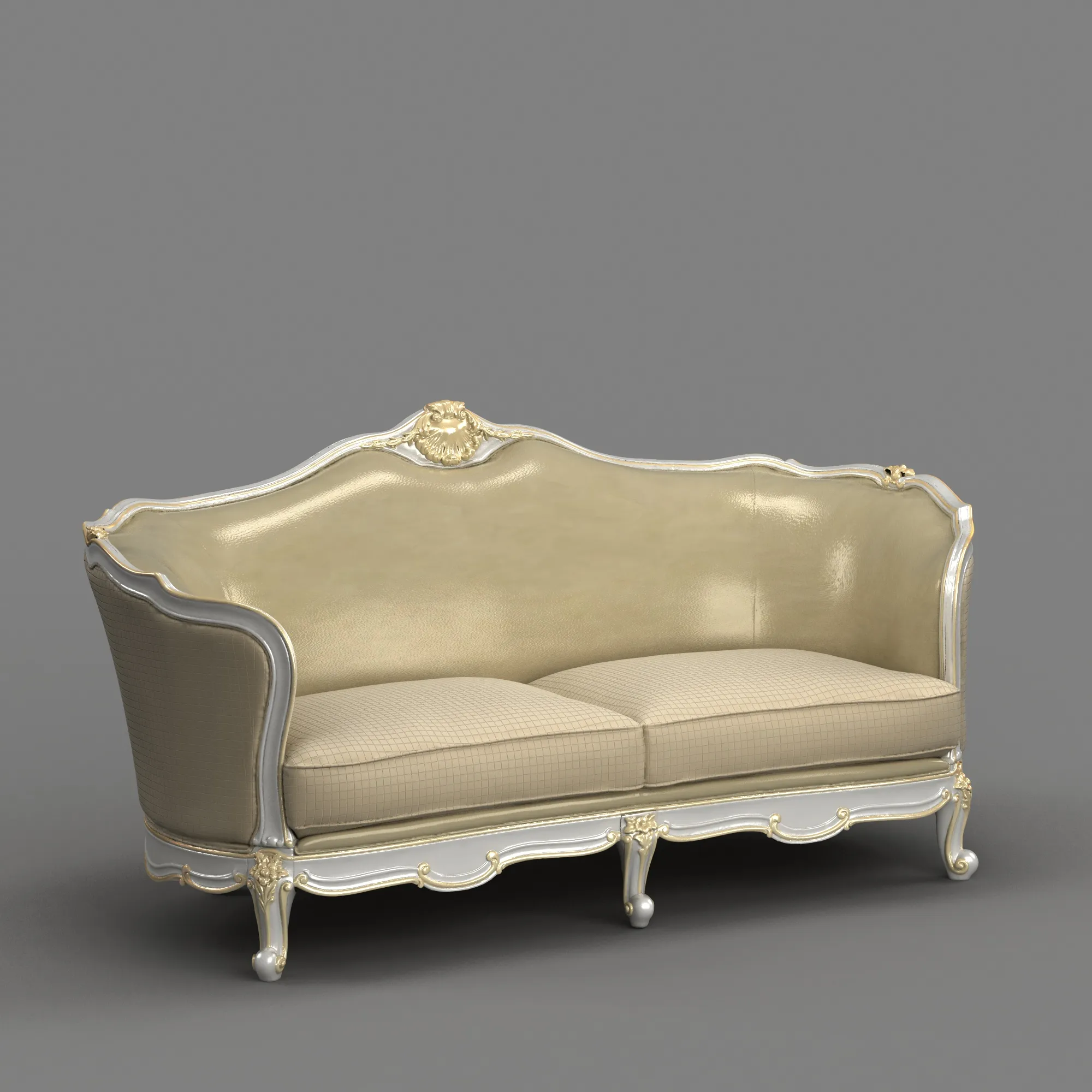Sofe 3D Model .c4d .max .obj .3ds .fbx .stl .blend 
