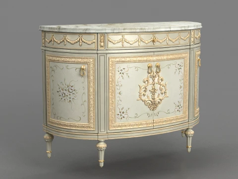 Display cabinet 3D Modell