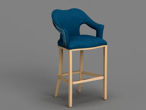Bar Stool 3D Model