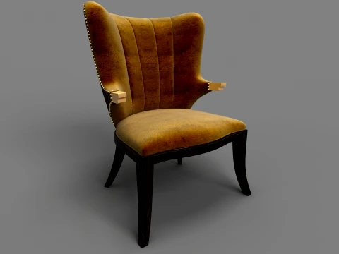 Book chair 3D Модель
