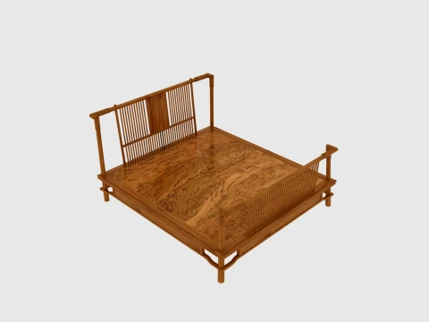 Bed 3D 모델