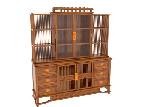 Bookcase 3D Model