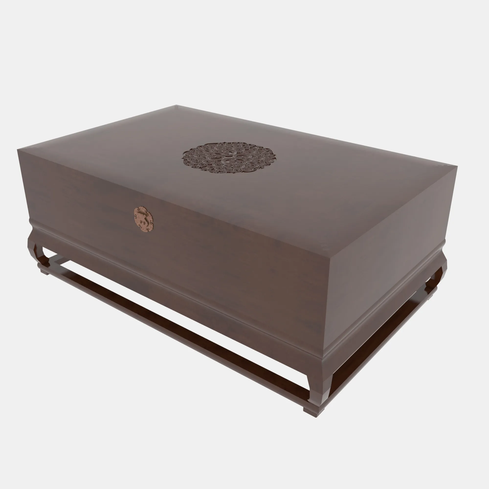 Coffee table 3D Model .c4d .max .obj .3ds .fbx .stl .blend 
