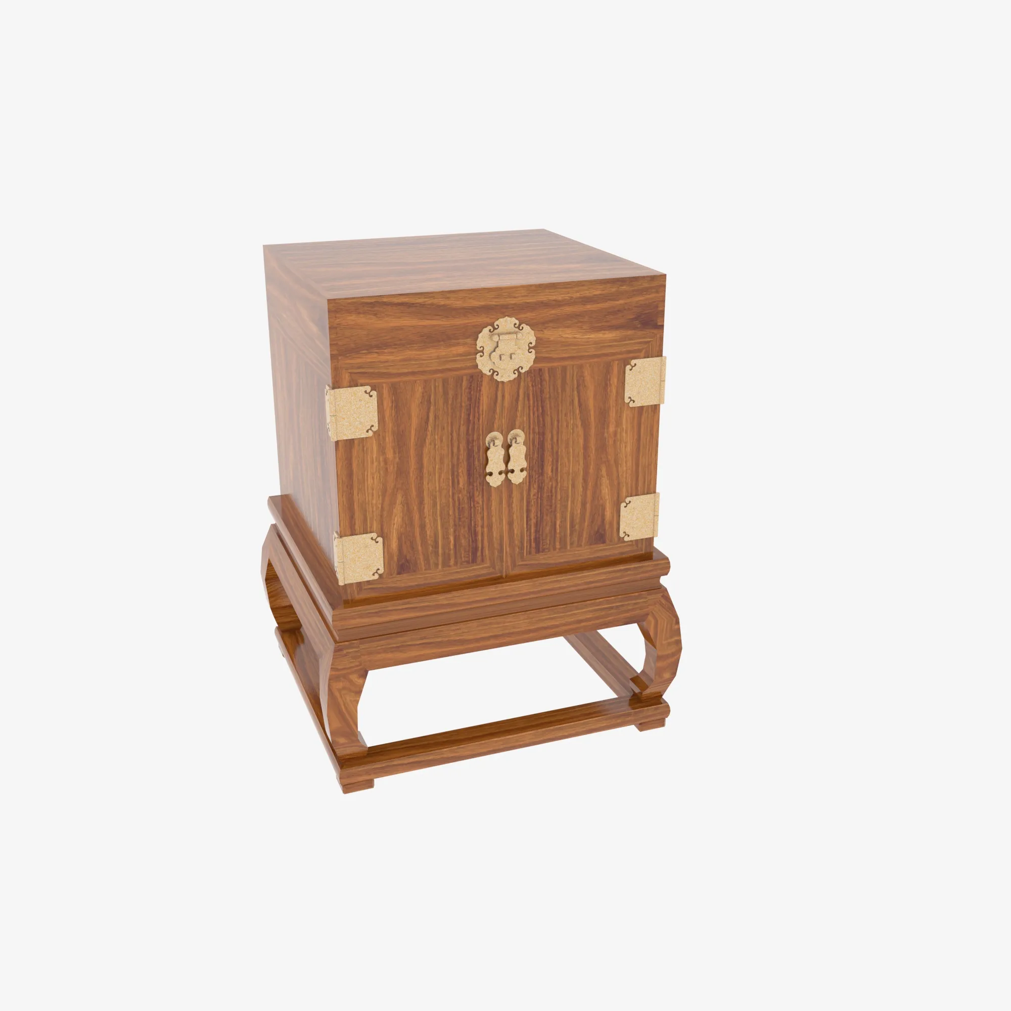 Nightstand 3D Model .c4d .max .obj .3ds .fbx .stl .blend 