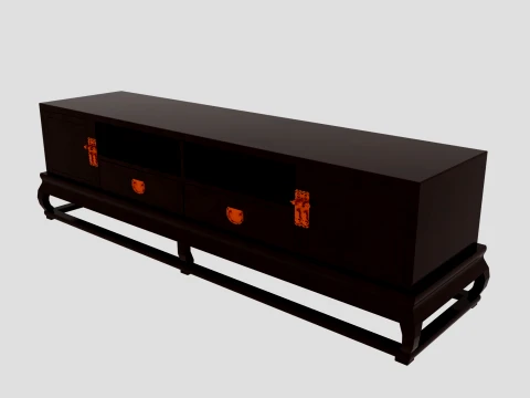 TV stand Modelo 3D