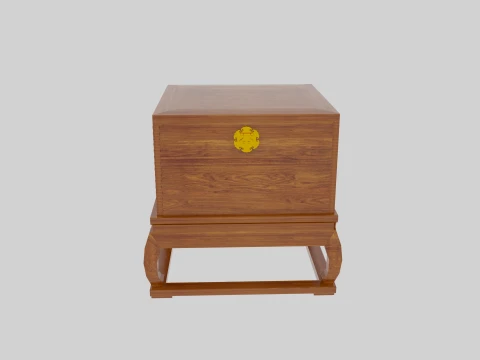 Corner table 3D Model