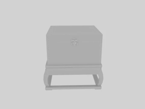 Corner table 3D Model