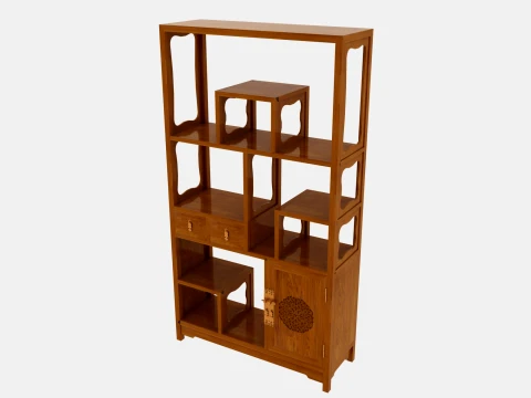 Antique shelf Modelo 3D