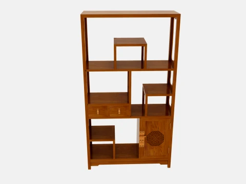 Antique shelf 3D Model