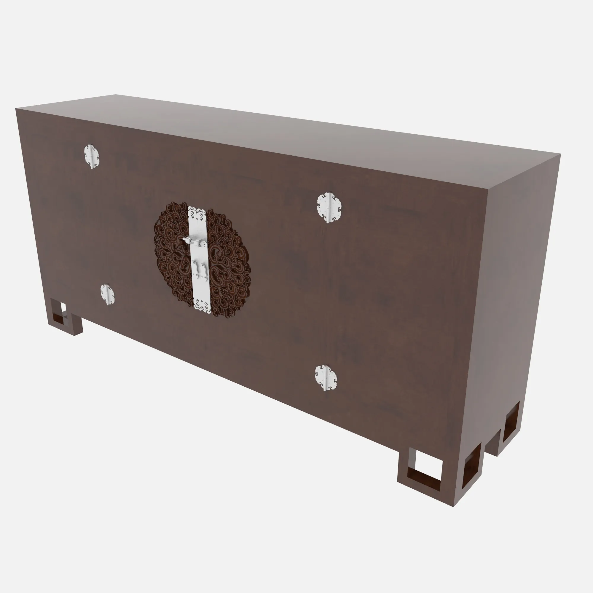 Sideboard 3D Model .c4d .max .obj .3ds .fbx .stl .blend 