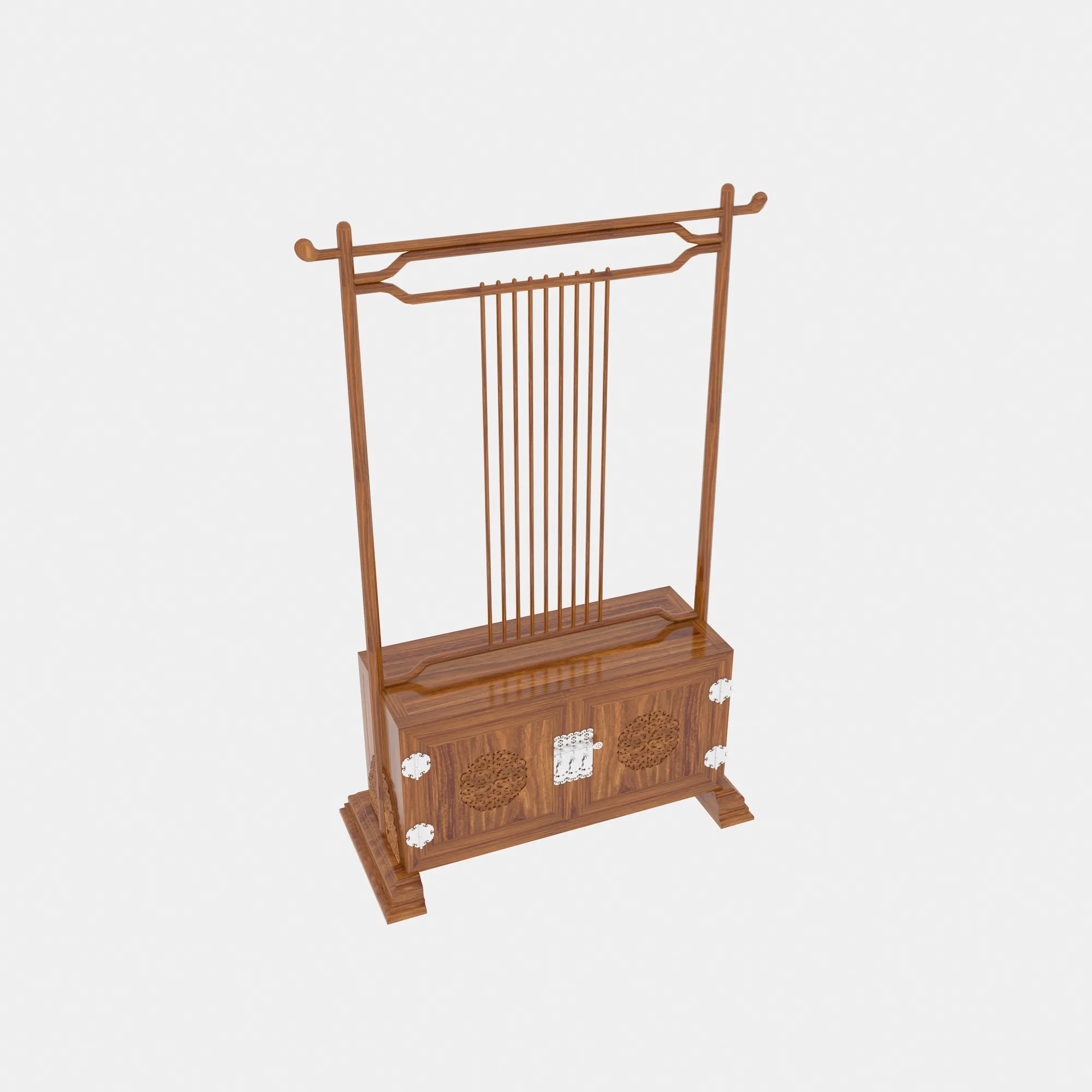 Wardrobe 3D Model .c4d .max .obj .3ds .fbx .stl .blend 
