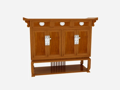 Humpback Cabinet 3D 모델